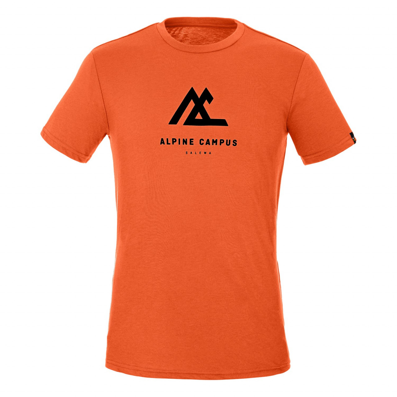 T-Shirts Salewa Geometric Dry Short Sleeve Homem Laranja/Vermelhas Laranja 851MWNPZO